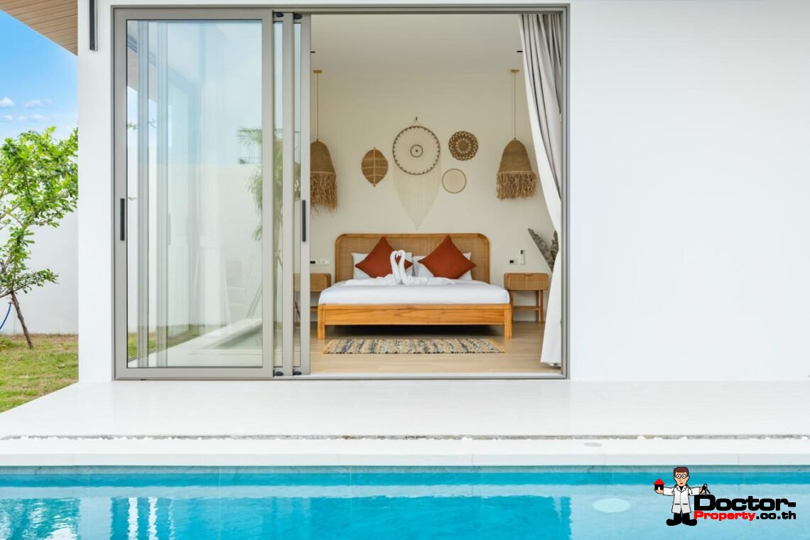 3 Bedroom Private Pool Villa in Bo Phut, Koh Samui – For Sale